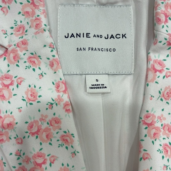 JANIE & JACK | Girl’s Blazer & Short Set. Size 5. Like new. BUNDLE. - Picture 5 of 7
